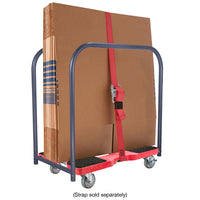Snap-Loc E-Track Dolly – Industrial Strength, 1,500 lb Capacity with 4" Polyurethane Swivel Casters