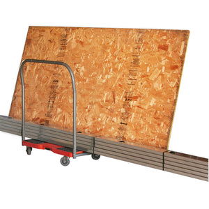 SNAP-LOC 1,500 lb Industrial Strength E-Track Panel Cart Dolly Red