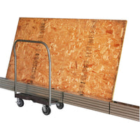 Snap-Loc E-Track Dolly – All-Terrain, 1,500 lb Capacity with 6" Solid Rubber Casters - Red