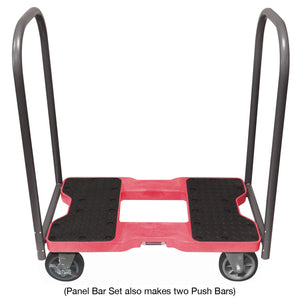 SNAP-LOC 1,500 lb All-Terrain E-Track Panel Cart Dolly Red