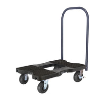 Snap-Loc E-Track Dolly – Extreme-Duty, 1,600 lb Capacity with 6" Solid Synthetic Rubber Casters - Red
