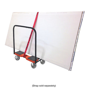 SNAP-LOC 1,800 lb Super-Duty E-Track Panel Cart Dolly Red