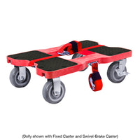 Snap-Loc 450 lb 6” Super-Duty Polyurethane Caster – Rigid