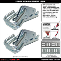 Snap-Loc E-Track Hook-Ring Adapter – Logistic Tie-Down