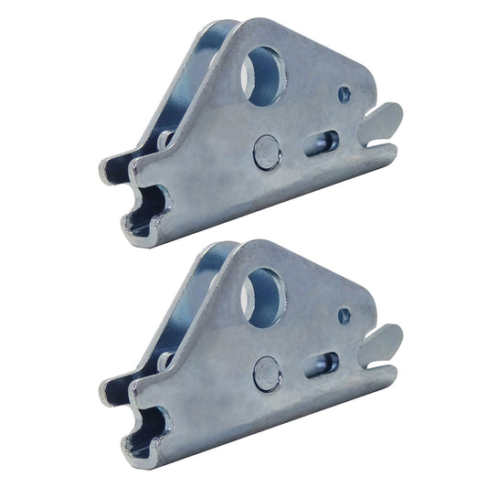Snap-Loc E-Track EA Fitting – 1/2” Hole, Logistic Tie-Down – 2-Pack