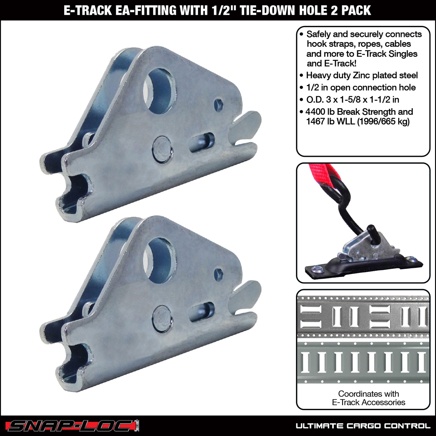 2 Swivel Hooks / For use on The Ultimate Strap