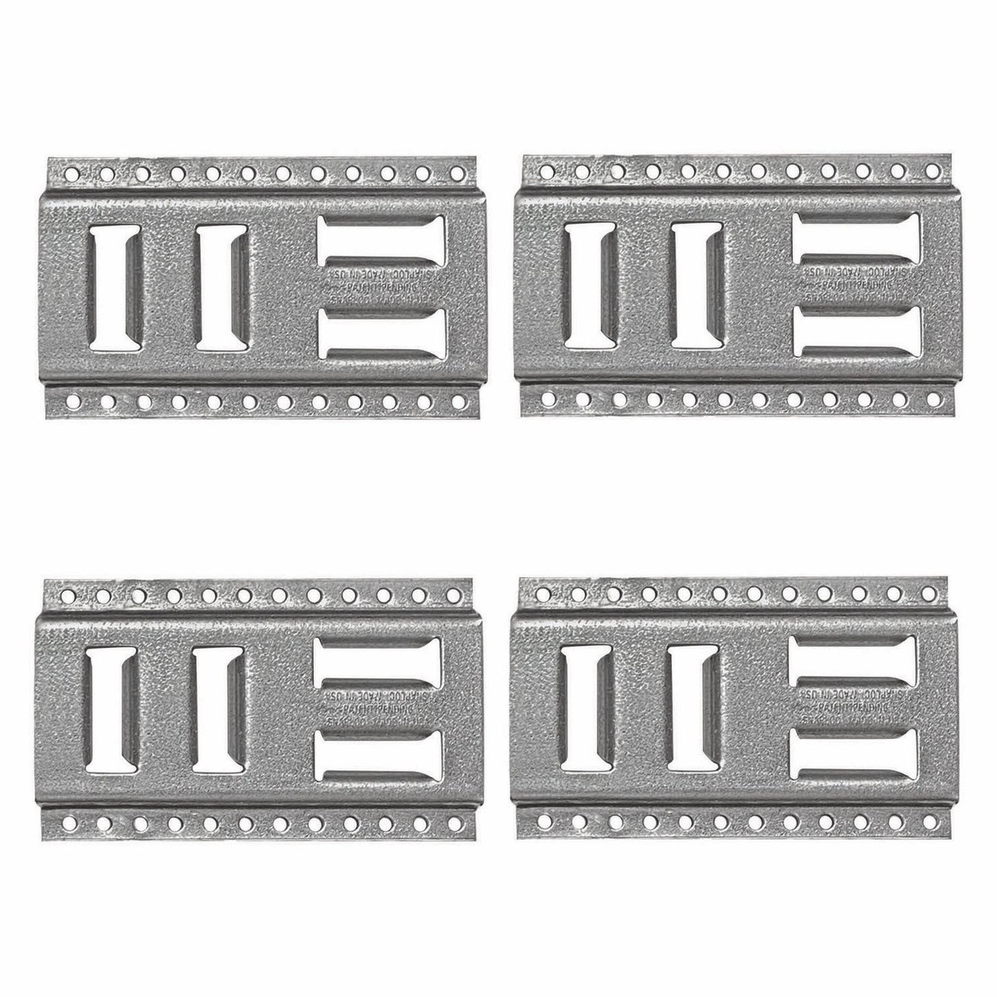 Fast-Track E-Track; USA Galvanized Steel Horizontal Vertical