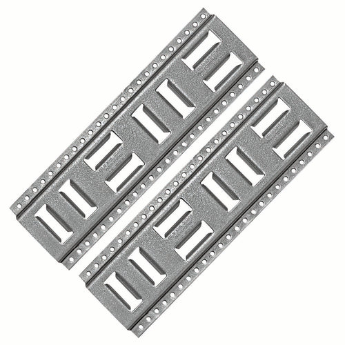 SNAP-LOC Fast-Track E-Track 16 Inch 2-Pack USA Galvanized Steel Horizontal Vertical