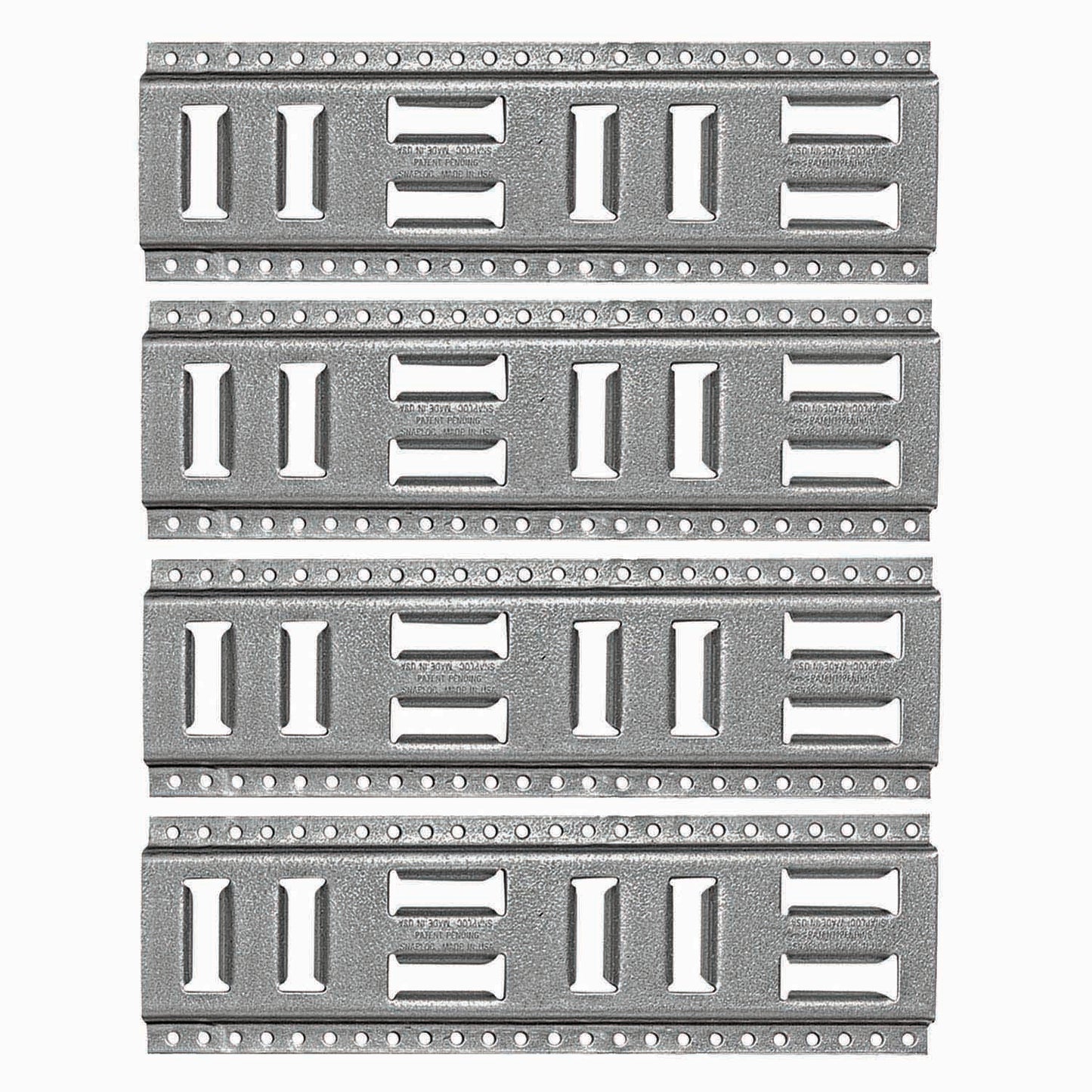 Fast-Track E-Track; USA Galvanized Steel Horizontal Vertical