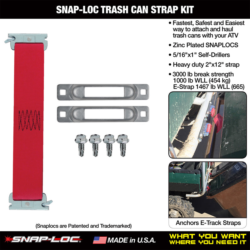 E-TRACK SINGLE MULTI-PURPOSE TIE-DOWN KIT