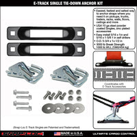 Snap-Loc E-Track Single Anchor Kit – Logistic Tie-Down