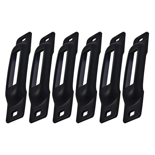 Snap-Loc E-Track Single Anchor – Black 6-Pack, Logistic Tie-Down