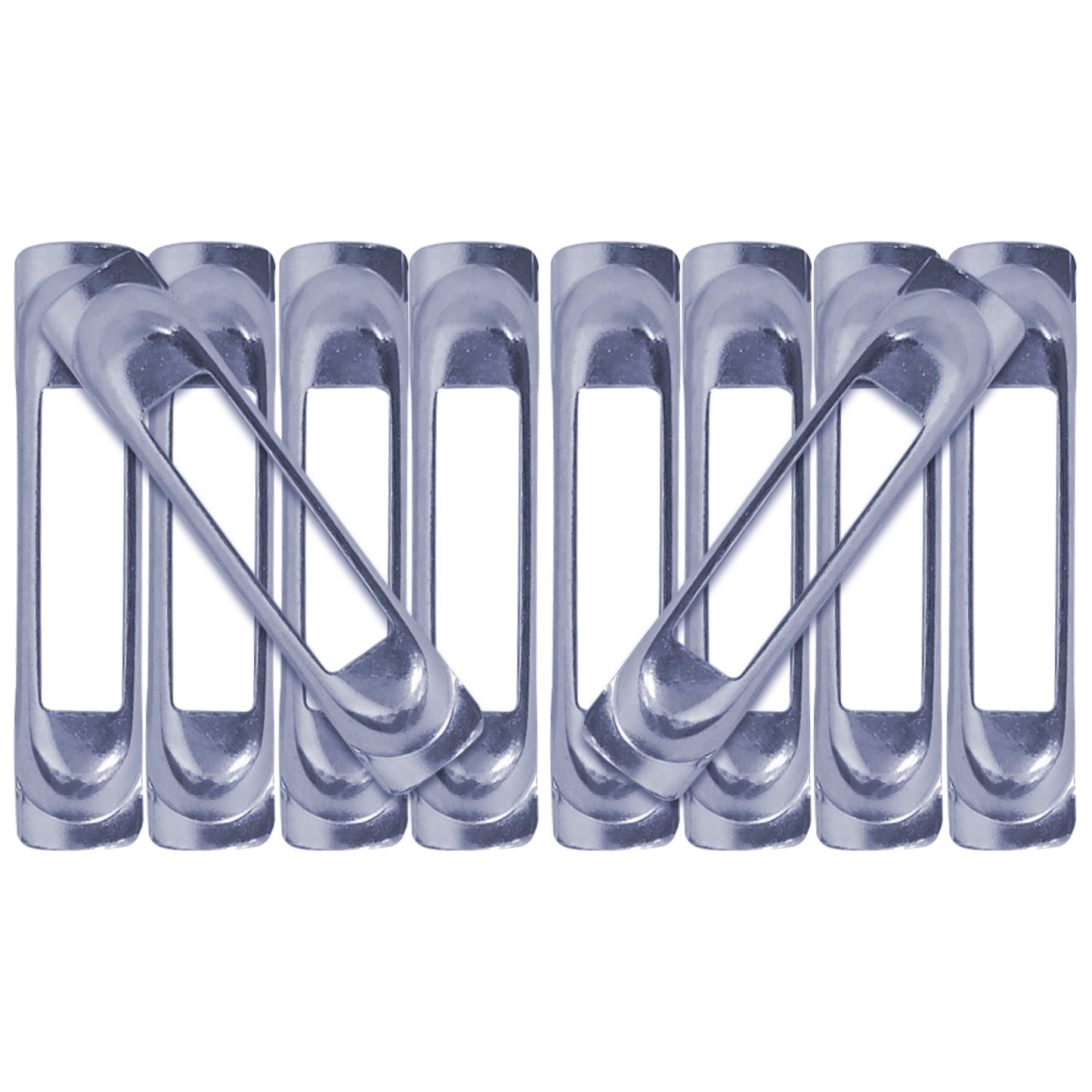 Snap-Loc E-Track Single Anchor – Weld-On Contoured Zinc 10-Pack with Zinc Rust Protection, Logistic Tie-Down