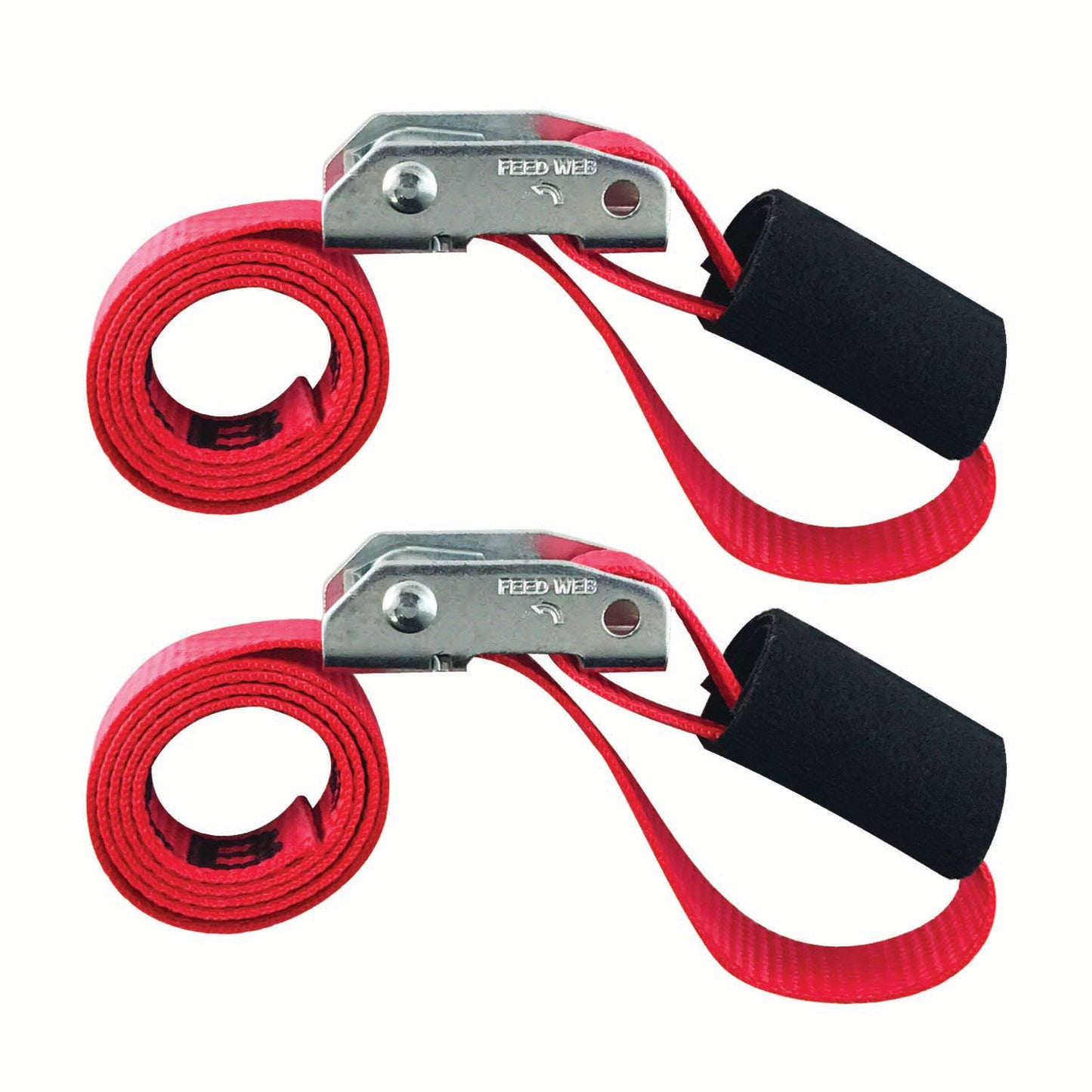 Snap-Loc 1 in x 3 ft Cinch Cam Strap – 1,500 lb – 2-Pack