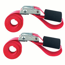 1" x 4' CINCH STRAP TIE-DOWN with CAM 1500 lb 2 PACK