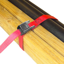 1" x 4' CINCH STRAP TIE-DOWN with CAM 1500 lb 2 PACK