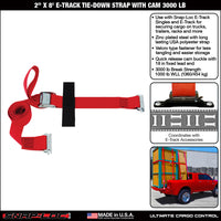 Snap-Loc 2 in x (8-20) ft Cam Strap – 3,000 lb