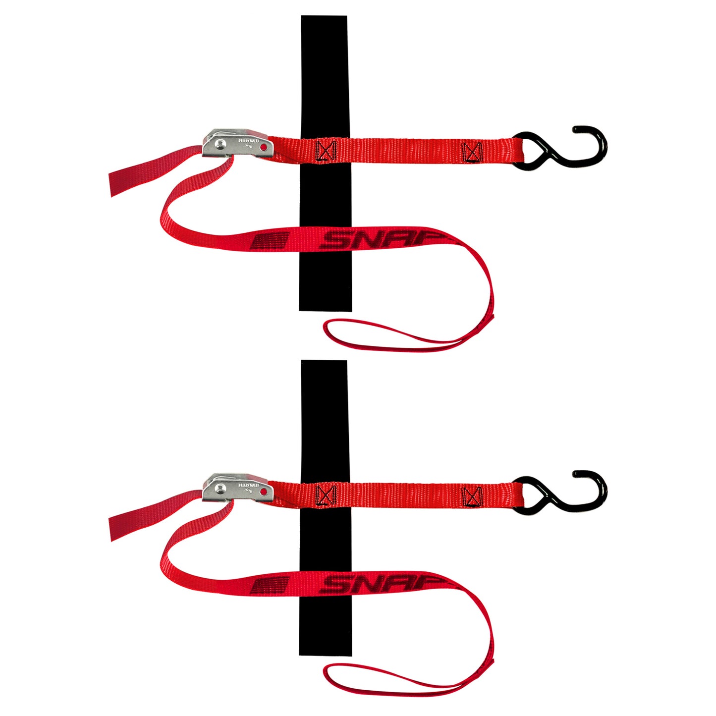 Snap-Loc 1 in x 4 ft S-Hook Loop Cam Strap – 1,500 lb
