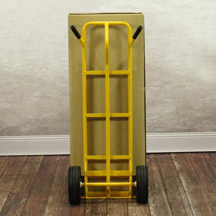 All-Terrain Hand Truck – 600 lb Capacity with Adjustable Pallet Forks and 10” Flat-Free Tires