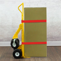 E-Track Hand Truck – All-Terrain, 1,000 lb Capacity with Load Bar and 6-Wheel 10” Flat-Free Tires