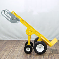E-Track Hand Truck – All-Terrain, 1,200 lb Capacity with 16” Trailer Tires and 10” Flat-Free Support Tires