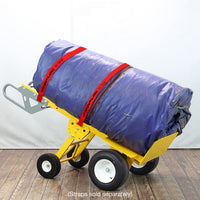 E-Track Hand Truck – All-Terrain, 1,200 lb Capacity with 16” Trailer Tires and 10” Flat-Free Support Tires