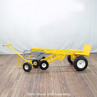 E-Track Hand Truck – All-Terrain, 1,200 lb Capacity with 16” Trailer Tires and 10” Flat-Free Support Tires