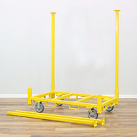 SNAP-LOE-Track Chair & Table Storage Cart – 3,000 lb Capacity with 5” Swivel Casters
