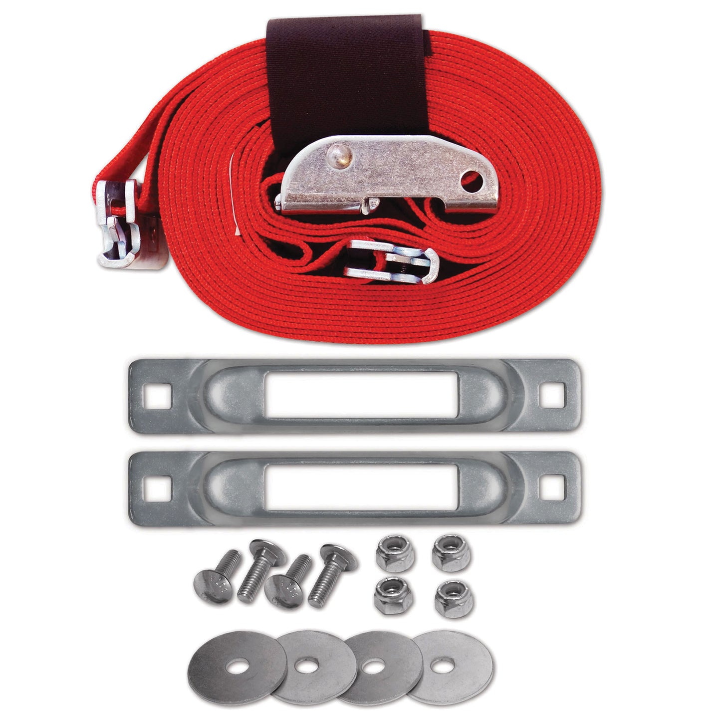 Snap-Loc E-Track Single Cart Anchor Kit with 2-inch x 16-foot cam strap and 3,000 lb break strength.