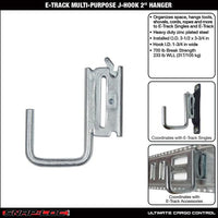 Snap-Loc E-Track J-Hook – 2”, Multi-Purpose