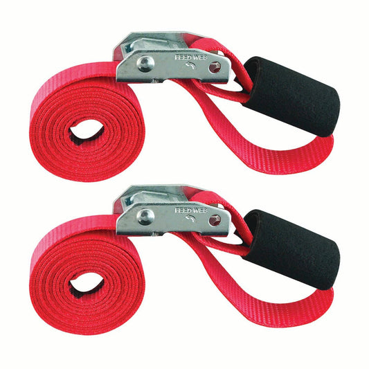 Snap-Loc 1 in x 6 ft Cinch Cam Strap – 1,500 lb – 2-Pack