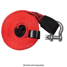 SNAP-LOC 4 in x 30 ft Heavy Duty Tow Recovery Strap 30,000 lb