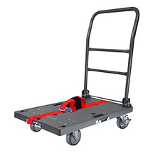 SNAP-LOC 500 lb DIY Easy-Move Push Cart with Strap Kit